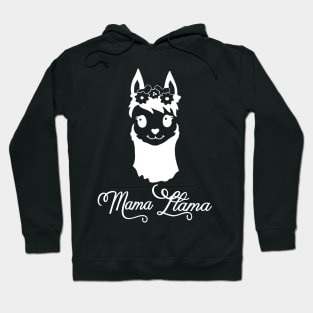 Mama Llama Mothers Day Gift Hoodie